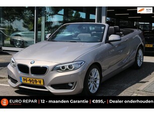 BMW 2-serie Cabrio 218i Executive DEALER OND. NL-AUTO NAP!