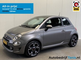 Fiat 500 1.0 Hybrid Sport LEDER-PANORAMADAK-NAVI by