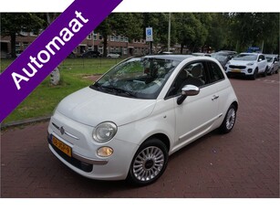 Fiat 500 1.2 Lounge PANORAMADAK NAVIGATIE TELEFOON AUTOMAAT.