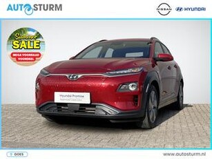 Hyundai Kona EV Premium 64 kWh | Leder | Head-Up Display | Stuur- + Stoelverwarming | Apple Carplay/Android Auto | Premium Audio | Rijklaarprijs!