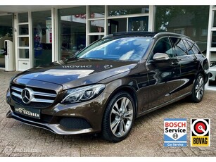 Mercedes C-klasse Estate 350e Avantgarde LED, Leer, Pano