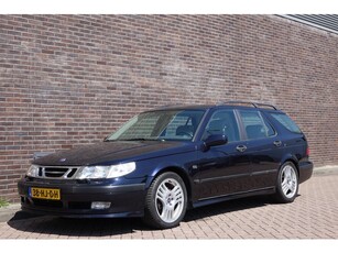 Saab 9-5 Estate 2.0t Linear Airco, creme leder, zeer nette