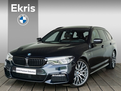 BMW 5-SERIE Touring 520i High Executive Model M Sport / Nappa Leder / BMW Head-Up Display / Glazen panoramadak / Comfort Access / Extra getint glas achter /