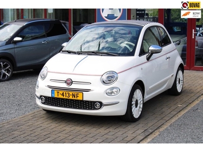 Fiat 500 1.2 CABRIO DolceVita AUTOMAAT NAVI LEER