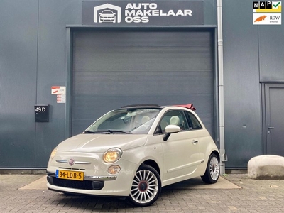 Fiat 500 C 1.2 Lounge NAP LEER AIRCO CARPLAY CABRIO