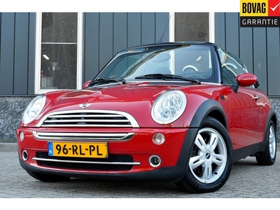 MINI Cabrio 1.6 Cooper Pepper Rijklaarprijs-Garantie Airco