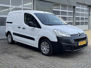 Citroen BERLINGO 1.6 BlueHDI bestel Euro 6 Airco Cruise control 2-Persoons Schuifdeur Imperiaal Bpm vrij voor particulier gebruik!!