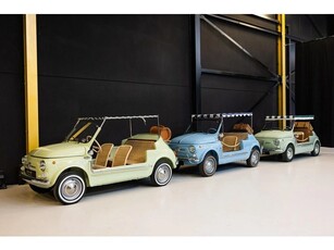 Fiat 500 Jolly (riet, strandauto, Italiaans) (bj 1976)