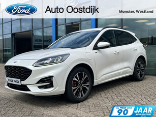 Ford Kuga 2.5 PHEV ST-Line X 225PK Parelmoerkleur Adaptieve Cruise Winterpack Camera Blind-Spot Navi Climate B&O Head-Up *1500KG Trekgewicht*