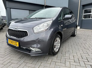 Kia Venga 1.4 CVVT Dynamic Plusline Grijs. Navigatie airco