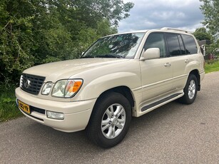 Lexus LX470 V8 Benzine ( Toyota Landcruiser 100 ) 7 Persoons Youngtimer 24.380 Ex BTW