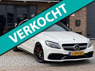 Mercedes-Benz C-KLASSE C63S AMG S 2017 4.0 V8 Dealer onderhouden Parelmoer Wit EX BTW