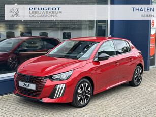 Peugeot 208 1.2 Turbo 100 PK Allure | € 4200 DEMO korting | Nieuwste Model | 2024 Auto | Stoelverwarming | Navigatie Via Telefoon | Camera | LED Verlichting | Parkeersensoren | Draadloze Telefoon Lader | Privacy Glas | Half Lederen Bekleding | Lichtmetale