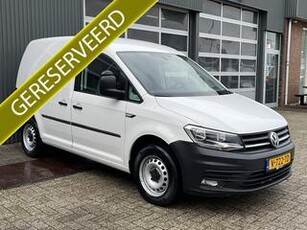 Volkswagen CADDY 2.0 TDI DSG Automaat Airco Cruise control Trekhaak 1500kg trekgewicht Schuifdeur Telefoon verbinding Navigatiesysteem Apple carplay 1e eigenaar Euro 6