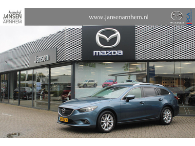 Mazda 6 Sportbreak 2.0 Red Dot Edition , Trekhaak, Navi, Clima, Cruise, PDC, RVM, LMV 17 Inch, Bluetooth, LKA, Stoelverwarming