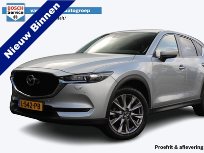 MAZDA CX-5 2.0 SkyActiv-G 165 Comfort Automaat 165pk | Incl 1 jaar garantie | 1ste eigenaar! | Dealer onderhouden | Navigatie | Stoelverwarming | Wegkl. trekhaak 2000KG | Cruise control | 19