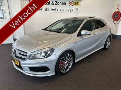 Mercedes-Benz A-Klasse 250 AMG Sport Automaat | Panoramadak | Adaptieve cruise control | Org.NL | Elek. verstelbaar lederen bekleding | Harman/Kardon |