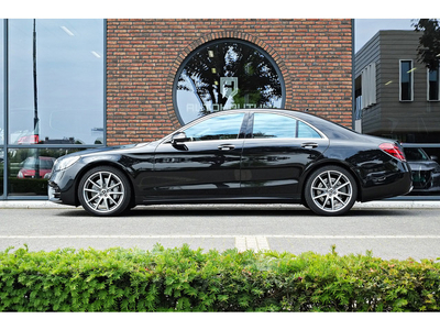 Mercedes-Benz S-Klasse 500 4MATIC AMG Line Panoramadak, Elektrische stoelen voor en achter, Head-up