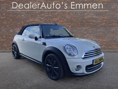 MINI MINI Cabrio Mini 1.6 Cooper Chili LEDER NAVIGATIE LMV 70.000KM!