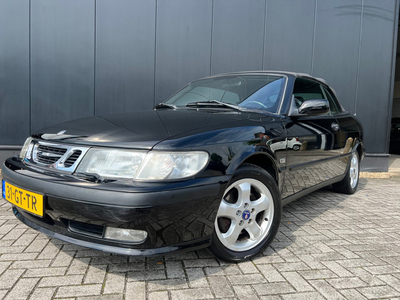 Saab 9-3 Cabrio 2.0 Turbo S '01 OrgNl/Nap/Leder/Lmv/Apk8-'25