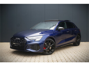 Audi A3 Sportback 45 TFSI e S edition Competition | S-Line | Panoramadak | RS Seats | Camera | Elek. Stoelen Leer | Black Line | Keyless | Apple Carplay | Led | Virtual | Stoelverwarming | BTW |