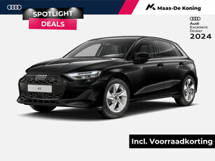 Audi A3 Sportback Advanced edition 30 TFSI 116 PK · Privacy glas · Optiekpakket zwart plus · Assistentiepakket driving+parking plus