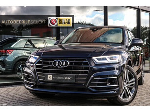 Audi Q5 55 TFSI e S-LINE - TREKHAAK - LUCHTVERING - LEER