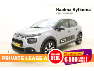 Citroen C3 1.2 PureTech Max PRIVATE LEASE 249 euro per maand CASHBACK ACTIE | NIEUW € 3.000 KORTING | Navigatie | 17