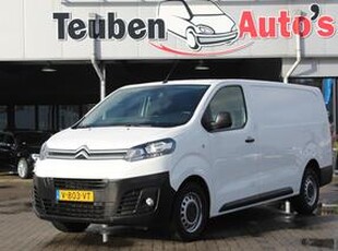 Citroen JUMPY 2.0 BlueHDI 120 Business XL S&S Airco, Cruise control, Apple Carplay, Navigatie, Bijrijdersbank, parkeersesoren