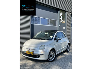 Fiat 500 Parelmoer| Nieuwe Apk! | NAP! | open dak!