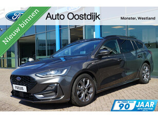 Ford Focus Wagon 1.0 EcoBoost Hybrid ST Line 125PK Sync4 Groot Scherm Adaptieve Cruise Winterpack Blind Spot Camera Navi Keyless Full Led Elek. Achterklep *Compleet*