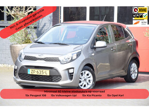 Kia Picanto 1.0 CVVT EconomyPlusLine 2019 5 Deurs Airco Stuurbediening 15x op Voorraad!