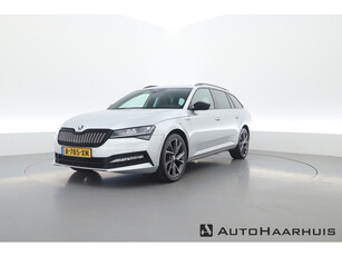 Škoda Superb Combi 1.4 TSI iV Sportline Business 218pk | Navi | Adapt. Cruise | Dodehoek det. | 19