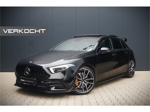 Mercedes-Benz A-Klasse AMG 35 4MATIC Premium Plus | Panoramadak | Burmester | AMG Performance Recaro stoelen | BTW | Stoelverwarming | AMG Performance pack | Aero pack | Adaptive cruise control |