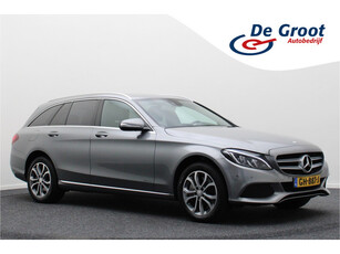 Mercedes-Benz C-Klasse Estate 350 e Plug-in Hybrid Lease Edition Automaat LED, Burmester Sound, Navigatie, Leer, Camera, Stoelverw., Standkachel, 17''