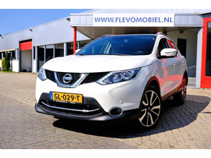 Nissan Qashqai 1.2 Tekna Aut. Pano|1e Eig|Leder|Navi|Clima|360Cam|ParkAssist