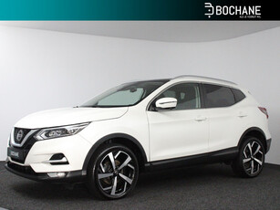 Nissan Qashqai 1.3 DIG-T 159 DCT7 Premium Edition | Automaat | Navi | Clima | Leder | Cruise | Panodak | Trekhaak | 360° camera | Apple Carplay/Android Auto