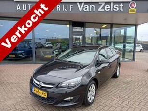 Opel ASTRA Sports Tourer 1.4 Turbo Automaat, Airco(automatisch), Multimedia systeem, Bluetooth bellen, Navigatie, Stoelverwarming, Camera, Dimlicht automatisch, Cruise control, Electrische ramen en spiegels, Parkeersensoren, Nette auto, BOVAG