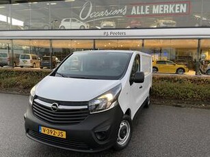 Opel VIVARO 1.6 CDTI L1H1 Selection Euro 6 Airco - Cruise control - Radio/MP3 - USB/AUX- MF Stuurwiel - Trekhaak - 2 zitpl. RV - Zijw. Betim. - Zijschuifd. R - Laadvloer - Tussenschot V