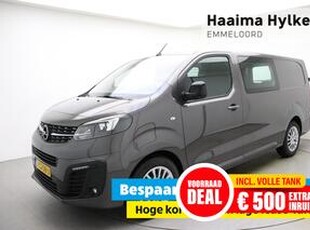 Opel VIVARO Electric L3 75 kWh | NIEUW OP VOORRAAD | Navigatie | Camera | Passagiersstoel | Bluetooth | Snel rijden!