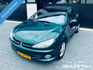 Peugeot 206 CC 1.6-16V Roland Garros | airco | leer | apk | nette auto |