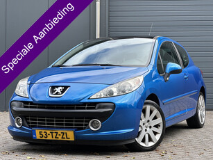 Peugeot 207 1.6-16V T Féline 150pk | Panorama dak | Half Leder | Navigatie | 17inch Velgen | Pdc achter | Zeer netjes