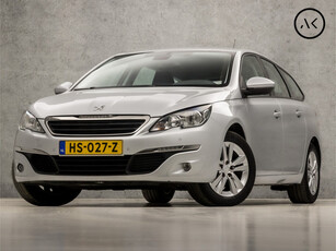 Peugeot 308 SW 1.2 PureTech Premium Sport (NAVIGATIE, CAMERA, CLIMATE, SPORTSTOELEN, PARKEERSENSOREN, CRUISE, ELEK PAKKET, NIEUWSTAAT)