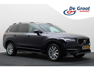 Volvo XC90 2.0 D5 AWD Momentum Automaat LED, Cruise, Leer, Panoramadak, Camera, Navigatie, Head-Up, City Safety