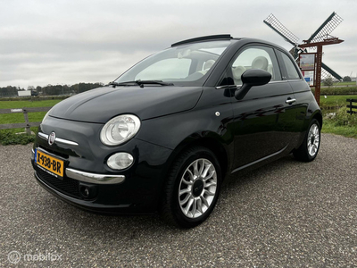 Fiat 500 1.2 Lounge Cabriolet Black