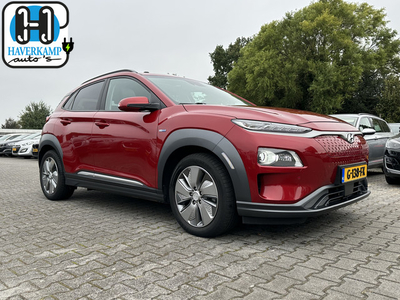 Hyundai KONA EV Premium 64 kWh (INCL-BTW) *PANO | HUD | ACC | VOLLEDER | KRELL-AUDIO | NAVI-FULLMAP | KEYLESS | CAMERA | FULL-LED | ECC | PDC | DAB | COMFORT-SEATS | VIRTUAL-COCKPIT | LANE-ASSIST*