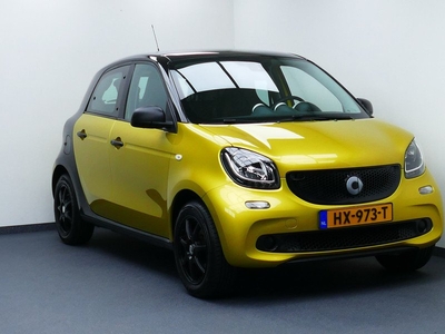 Smart Forfour 1.0 Passion Leer, Clima, Cruise, LM Velgen, Led Dagrijverlichting,