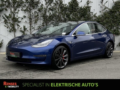 Tesla Model 3 Performance AWD - vanaf 899 Renses E-abonnement