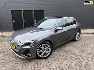 Audi E-tron 55 quattro S-Line 95 kWh 408PK PANORAMADAK LEER