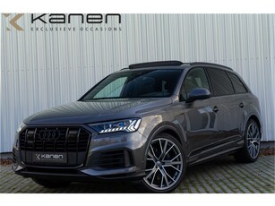 Audi Q7 55 TFSI e Quattro S-line S stoelen Panodak Luchtv.